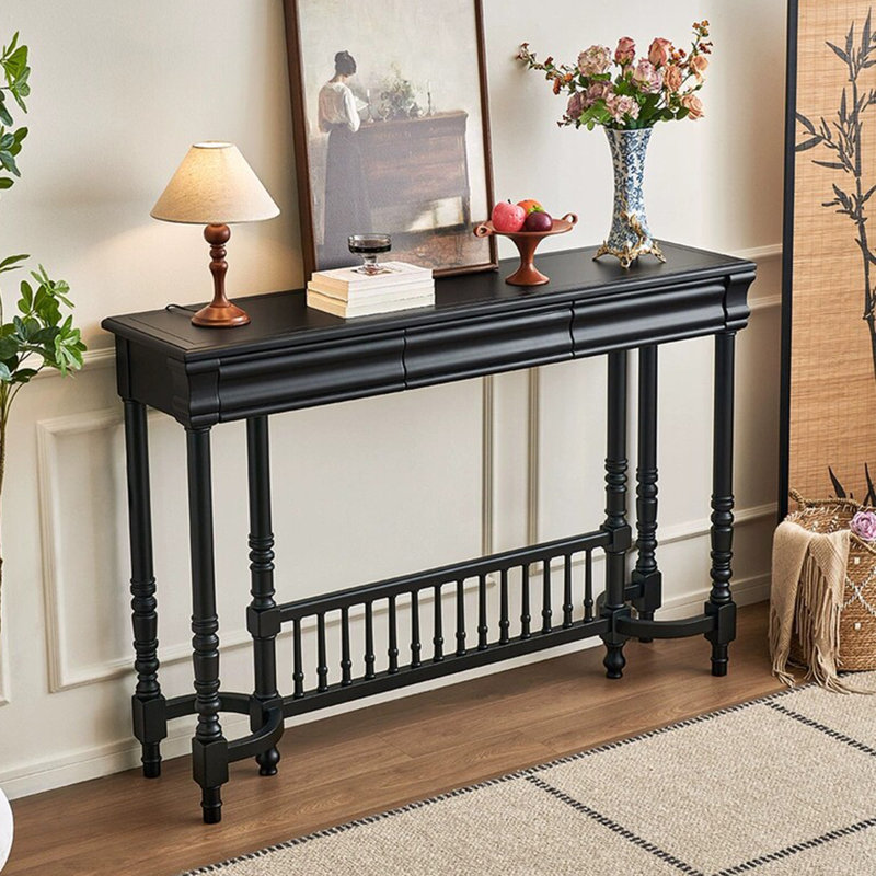 Console American Vintage, H 43,3 po x l 63 po x P 15,7 po