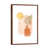 Classic Brown Wood Framed