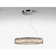 1 - Rhea Fendi Circular Led Light Simple Drum LED Chandelier with Glass Accents