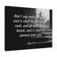 Opened Luke 1:9 - Wrapped Canvas Print-1945101477