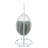 Schoenbeck 1 Person Egg Chair with Stand-91173178-91173179