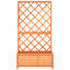 Brandermill Garden Trellis Planter 70x30x135 cm Solid Firwood-434581571