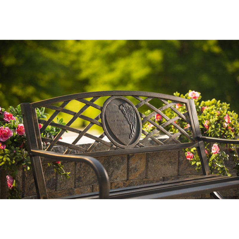 Banc de jardin en métal Ico