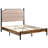 Queen Bed Frame With Upholstered Headboard, Charging Function And Touch - Sensitive Led Lighting, Under Storage Solution, Noise Performance, No Box Spring Needed, Modern Cozy Bedroom Setup, Lamb-767112099