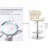 360 Swivel Adjustable Height Bar Stool-1886466720
