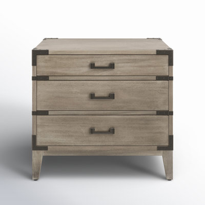 Lauretta 3 - Drawer 26" Nightstand