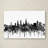 Aairah 'New Orleans Louisiana Skyline BW' Wrapped Canvas Art-25673138