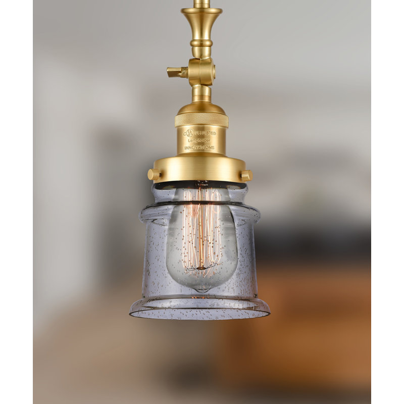 Alexandira 1 - Light Single Pendant, Seedy, No Bulb Included, Polished Nickel