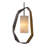 Santos 1 - Light Brown Unique/Statement Pendant