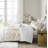 Lillie Metallic Animal Print Duvet Cover Set-1551233835