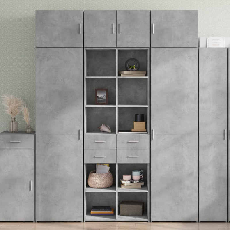 Alitzah 70cm Sideboard, Concrete grey