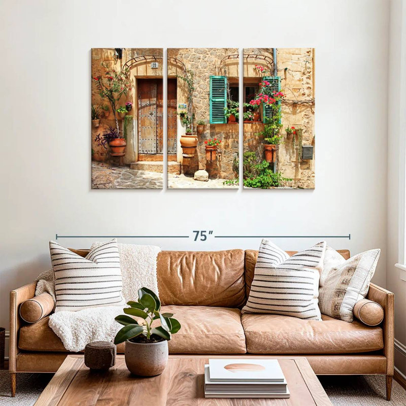Lilie, rue charmante espagnole, H 36 po x l 57 po