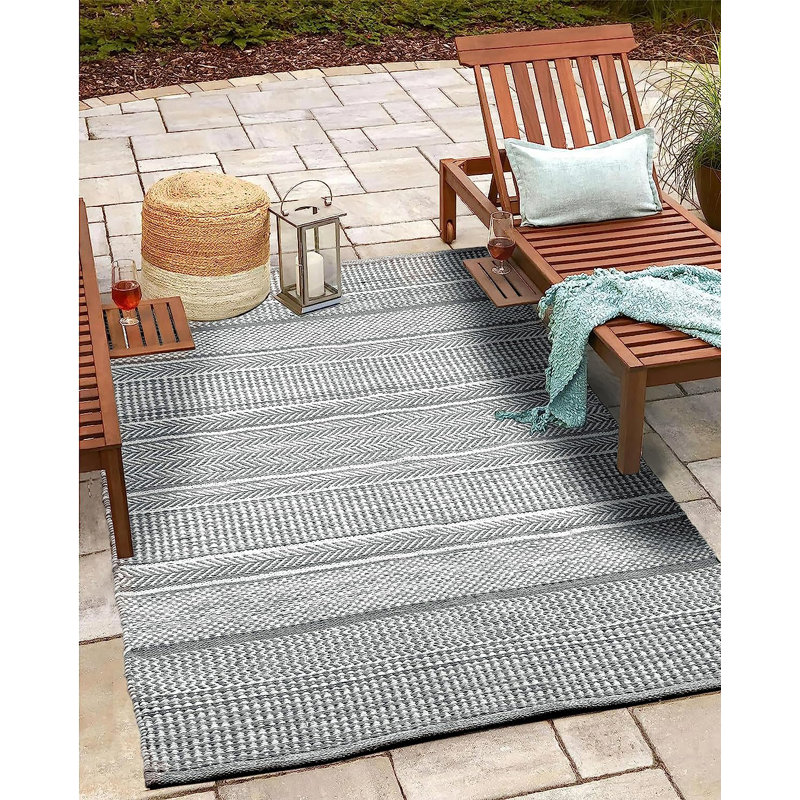 Hand Woven Indoor / Outdoor Area Rug, Rectangle 90 x 150cm