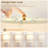23.8"Ceramic Table Lamp Touch Control Bedside Lamp