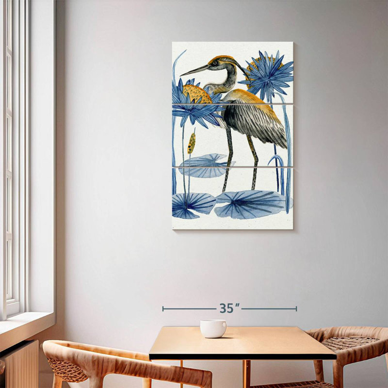 Brampt Heron Pond I, 57'' H x 36'' W