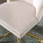 Fauteuil de bureau moderne capitonné en velours capitonné à boutons, fauteuil de bureau pivotant sans accoudoirs-1523406076