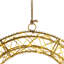 Décoration de Noël guirlande lumineuse suspendue à DEL - 18 po - ensemble de 2 - lumières blanches fraîches-101097377-101097376