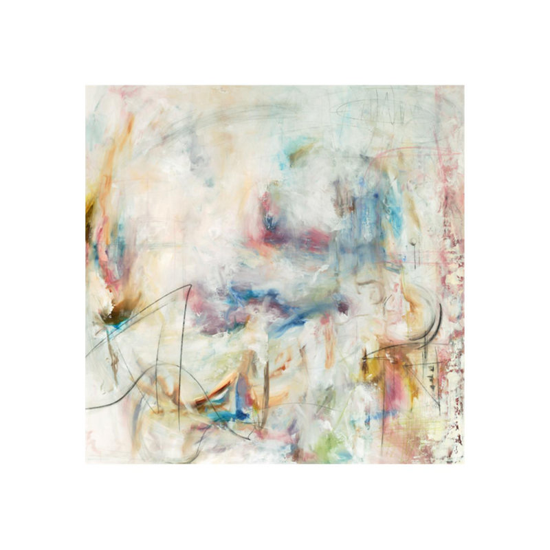 Auroral Synthesis Print by Samuel Kane, Plexi, 24" H x 24" W