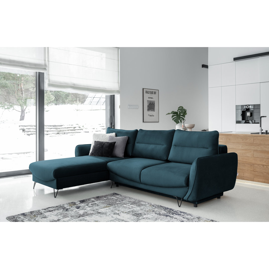 Ecksofa Stormstown mit Bettfunktion