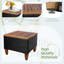 Bjana 2 - Person Acacia Patio Conversation Set with Cushions-1884870380-1989117110