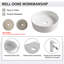 36" Wall Mounted Single Bathroom Vanity with Ceramic Sink-1883034525-1883034521