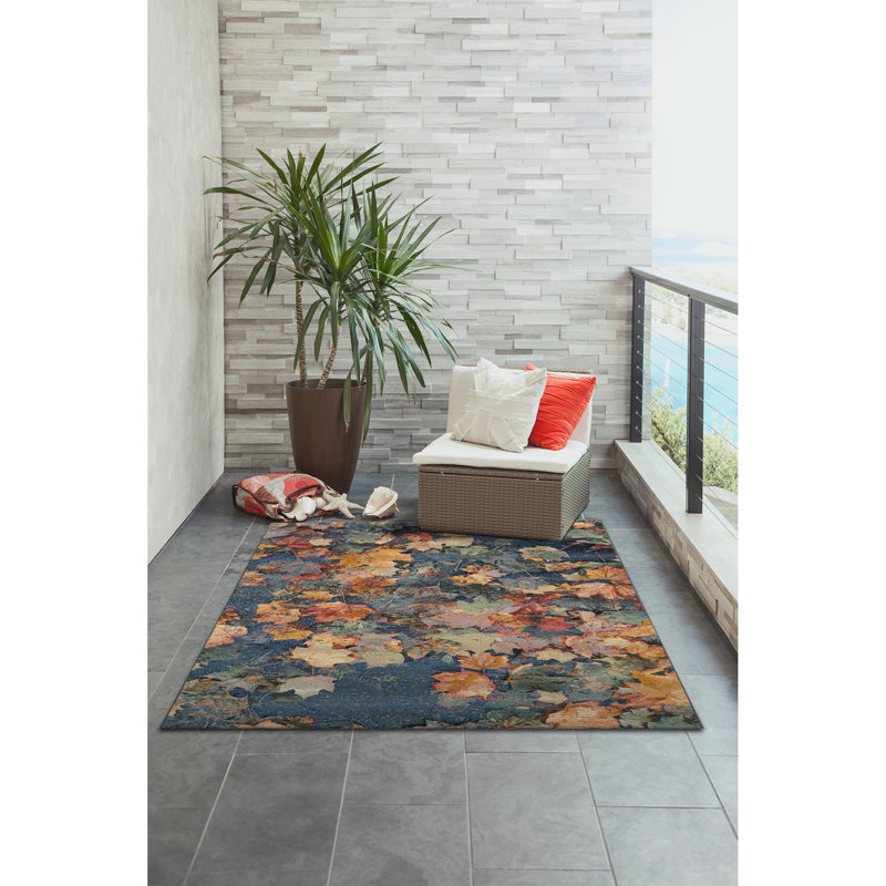 Latitude Run® Annig Multicolor Indoor/Outdoor Rug & Reviews | Wayfair