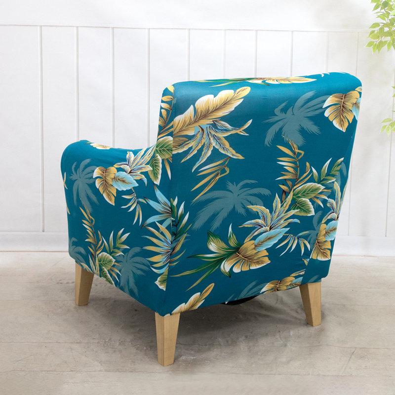 Housse de protection florale pour fauteuil extensible et moderne avec housse de protection pour fauteuil 1 pièce