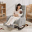 Chaise berçante avec repose-pieds Teedy-227987054