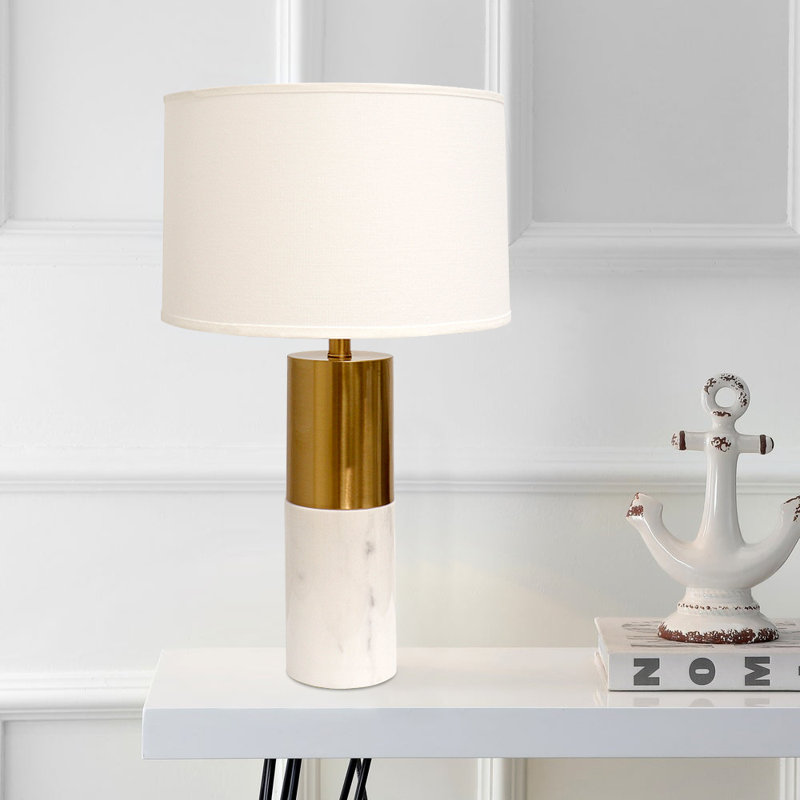 Rhoda Marble & Gold Table Lamp