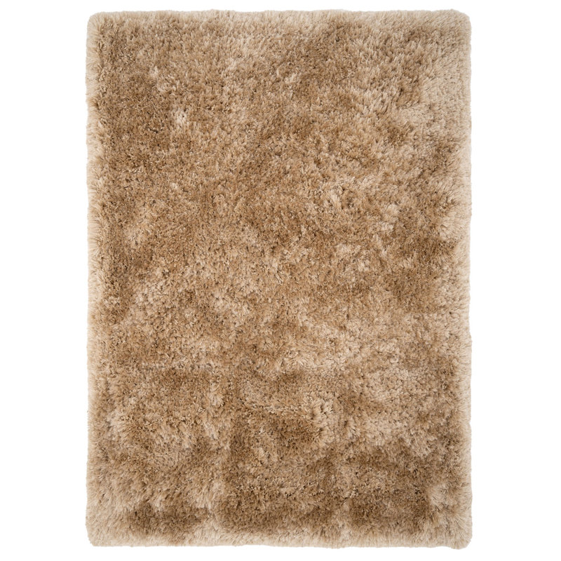 Zia Solid Colour Shag Area Rug, Rectangle 160 x 230cm
