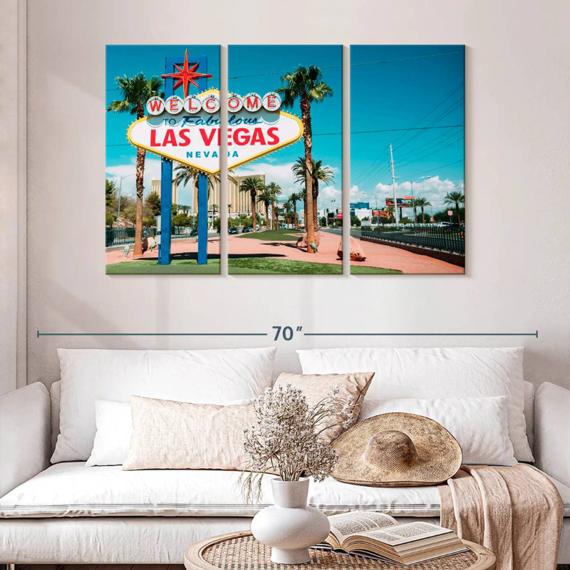 Poteau de bienvenue Nicci Las Vegas, H 32 po x l 50 po