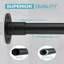 Avalene 134cm L-Shaped Shower Curtain Pole