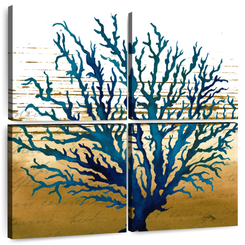 Brampt Coastal Blue II, 32" H x 32" W