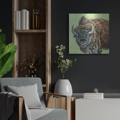 " A Large Bison " by Carolee Vitaletti