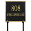 2-Line Lawn Address Sign