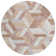 Machine Washable Indoor/Outdoor Claudian ACN1241 Copper Rug