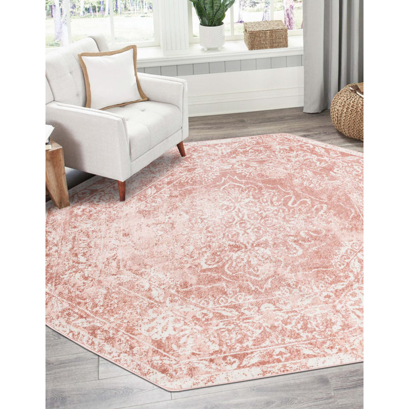 Boyland Oriental Indoor Rug, Octagon 7' x 7'