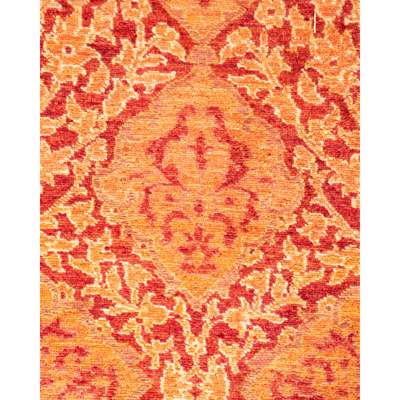Classic One-of-a-Kind 2'7" X 11'10" Hand Knotted Area Rug