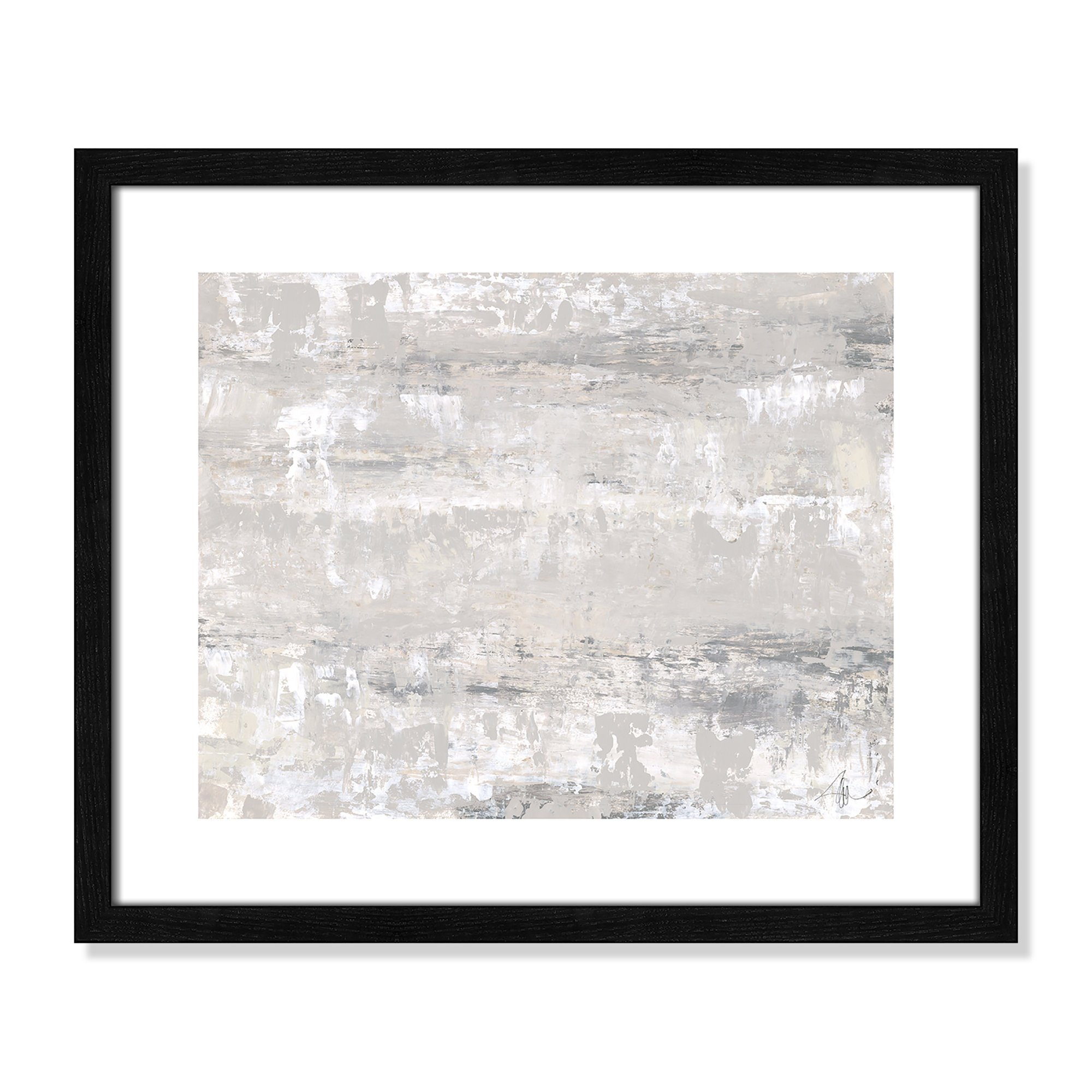 Desert Winds by Filippo Ioco - Print, Black Wood Framed Paper, 16" H x 19" W x 0.75" D