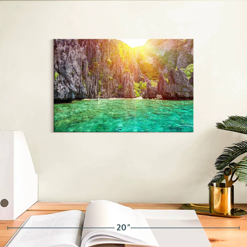 Gillard El Nido Gillard Cliffs, 8" H x 12" W