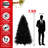 7.5Ft Black Christmas Tree-850920098