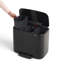 Brabantia Bo Pedal Bin, 3 x 11 litres-119812983