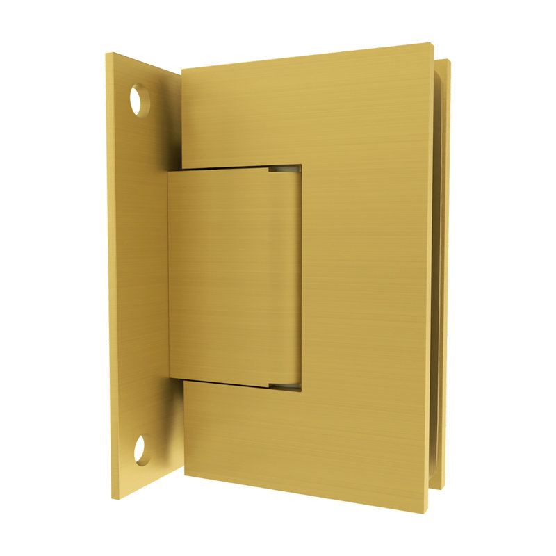 Charnière standard à fixation murale Brixwell G537SB, Satin Brass