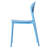 Modern Plastic Outdoor Dining Chair with Open Oval Back Design-1780881788