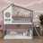 Jacklyn Kids Twin Over Twin Bunk Bed-1966538576