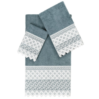 Aiden 3 Piece Turkish Cotton Towel Set