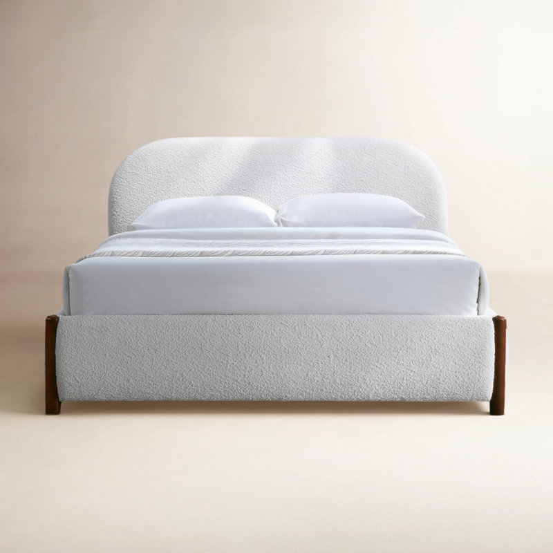 Lit plateforme tapissier Valencia, Grand lit
