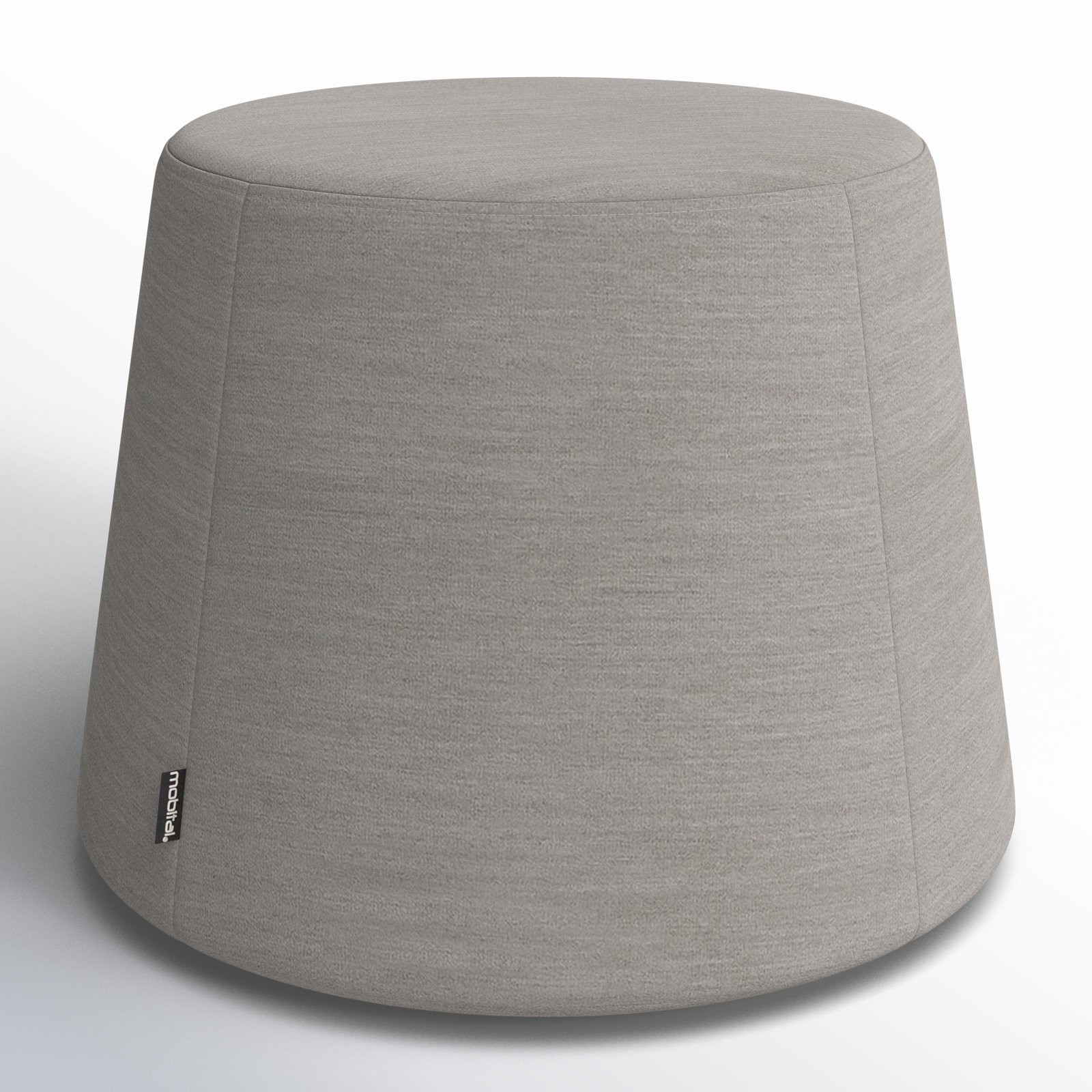 Carpio Sunbrella Ottoman, Gray