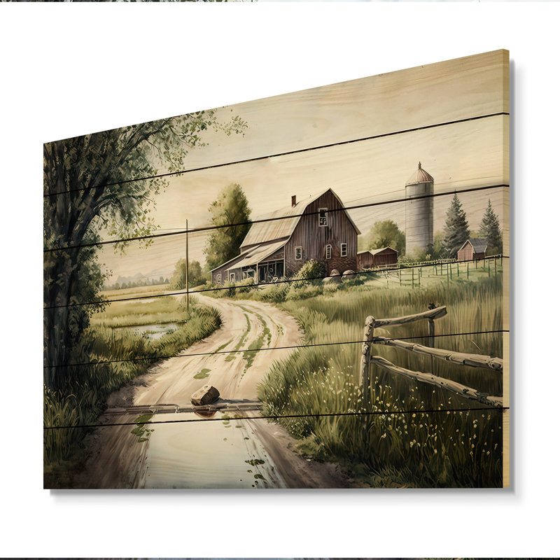 Montmorency, reproduction sur bois sans cadre, H 16 po x l 32 po x P 1 po
