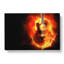 Acoustic Guitar in Flames - Wrapped Canvas-55368819
